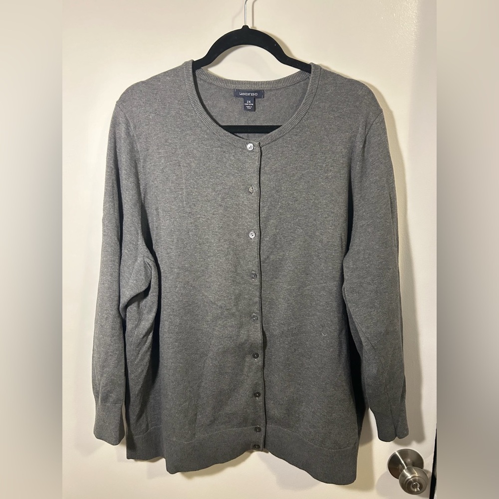 Lands End Women’s Gray Sweater